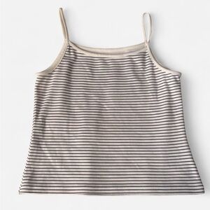 Striped white and blue Women's Top